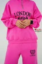 ست هودی شلوار دورس ۳نخ لندن