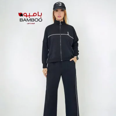 بامبر مغزی دوزی زیپدار۲نخ Polo 1