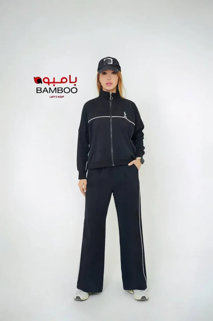 بامبر مغزی دوزی زیپدار۲نخ Polo 1