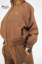 ست بلوز شلوار شمعی دورو Alo 1