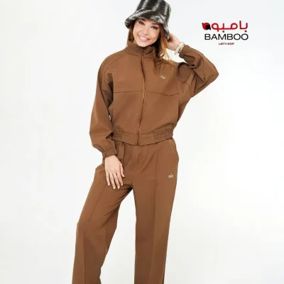 ست بلوز شلوار شمعی دورو Alo 3