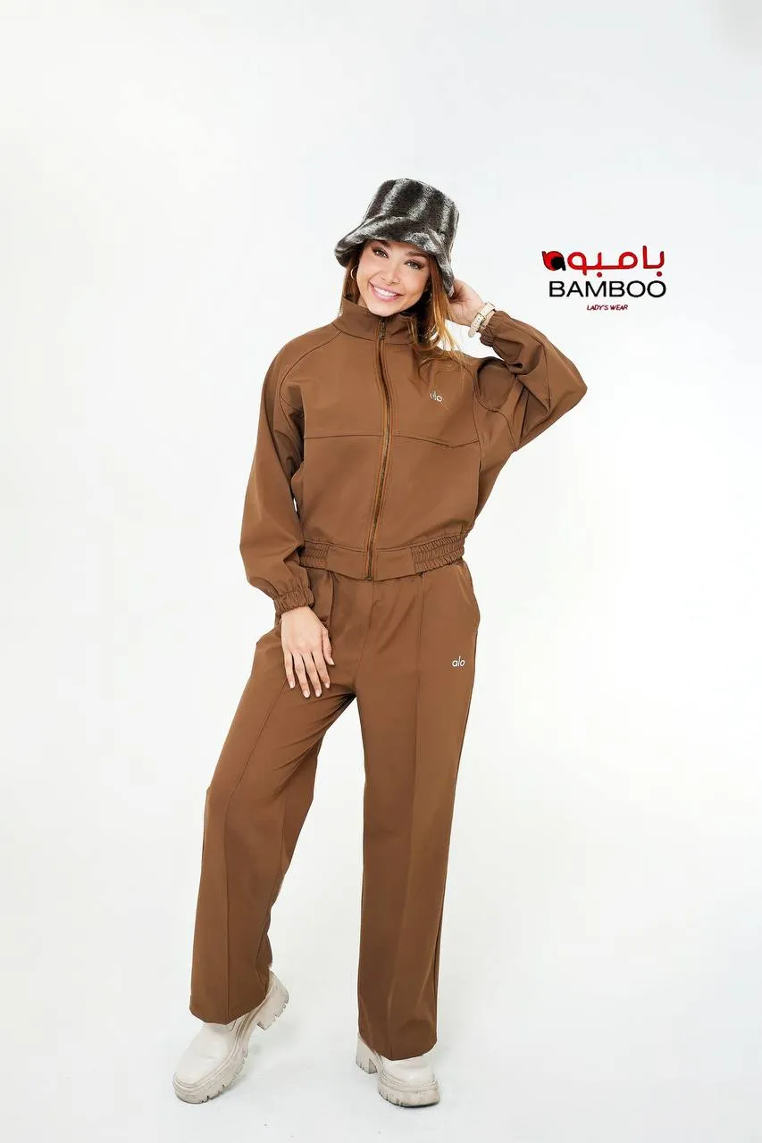 ست بلوز شلوار شمعی دورو Alo 3