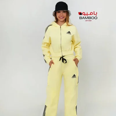 ست زیپدار شلوار دورس ۳نخ آدیداس 1