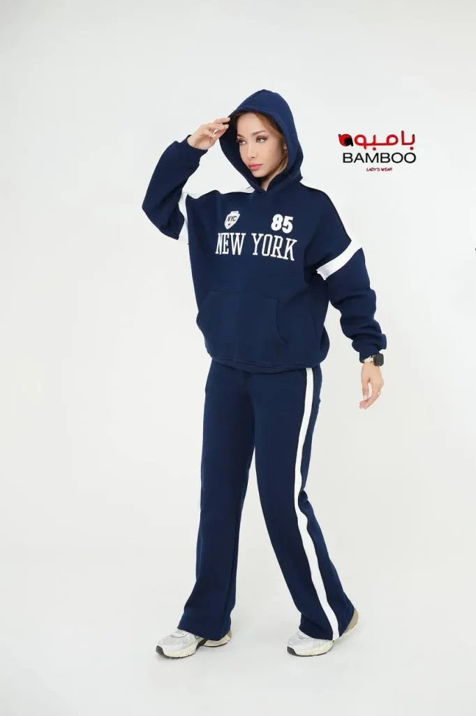 ست هودی شلوار دورس ۳نخ نیویورک 2